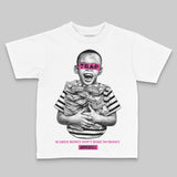 Pink 'Scared Money Don't Make No Money' DopeSkill Graphic Toddler Kids T-shirt