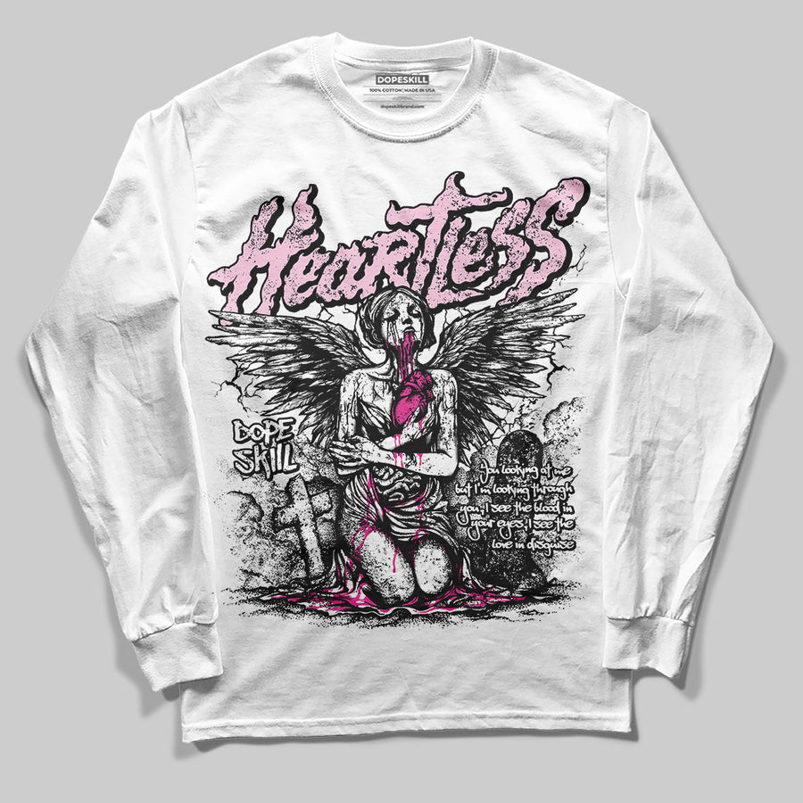 Triple Pink Dunk DopeSkill Long Sleeve T-Shirt Heartless Graphic