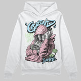 Medium Soft Pink 4s DopeSkill Hoodie Sweatshirt Grind Pray Graphic