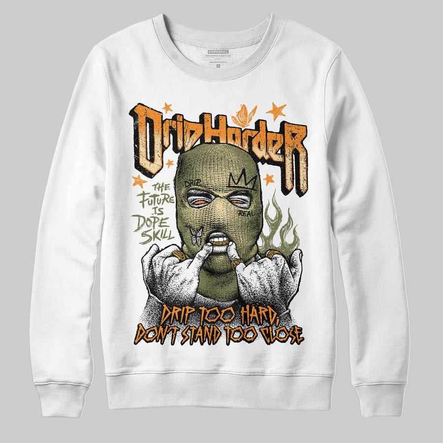 Olive Collection DopeSkill Sweatshirt Drip Harder Graphic