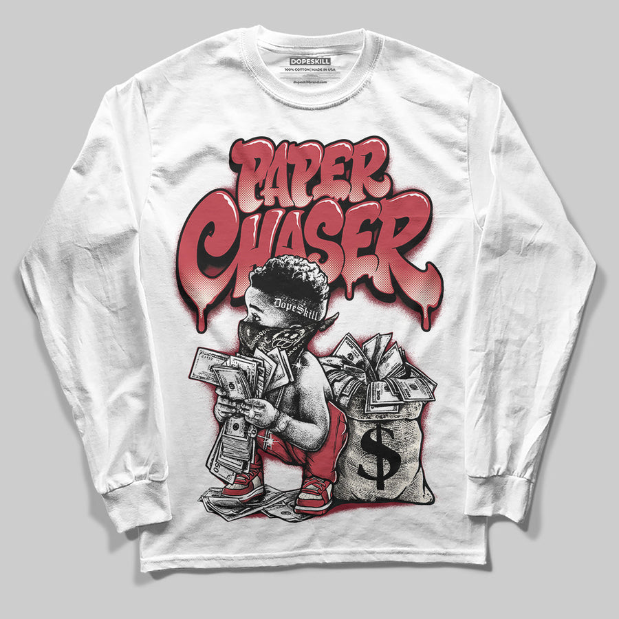 Valentine’s Day 4s DopeSkill Long Sleeve T-Shirt Paper Chaser Boy Graphic