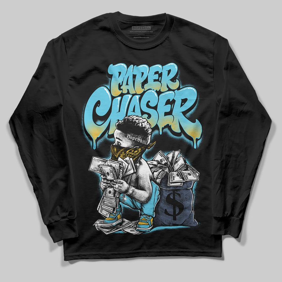 Gamma 11s DopeSkill Long Sleeve T-Shirt Paper Chaser Boy Graphic