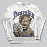 Lakers 4s DopeSkill Long Sleeve T-Shirt Money Loves Me Graphic