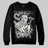 Wolf Grey 5s DopeSkill Sweatshirt Stay It Busy Graphic