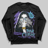 Aqua 8s DopeSkill Long Sleeve T-Shirt NPC Graphic