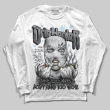 Wolf Grey 5s DopeSkill Long Sleeve T-Shirt Drip Harder Graphic