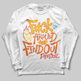 Yellow Collection DopeSkill Long Sleeve T-Shirt F#ck Around And Find Out Graphic