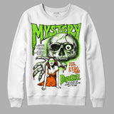 Neon Green Collection DopeSkill Sweatshirt Mystery Ghostly Grasp Graphic