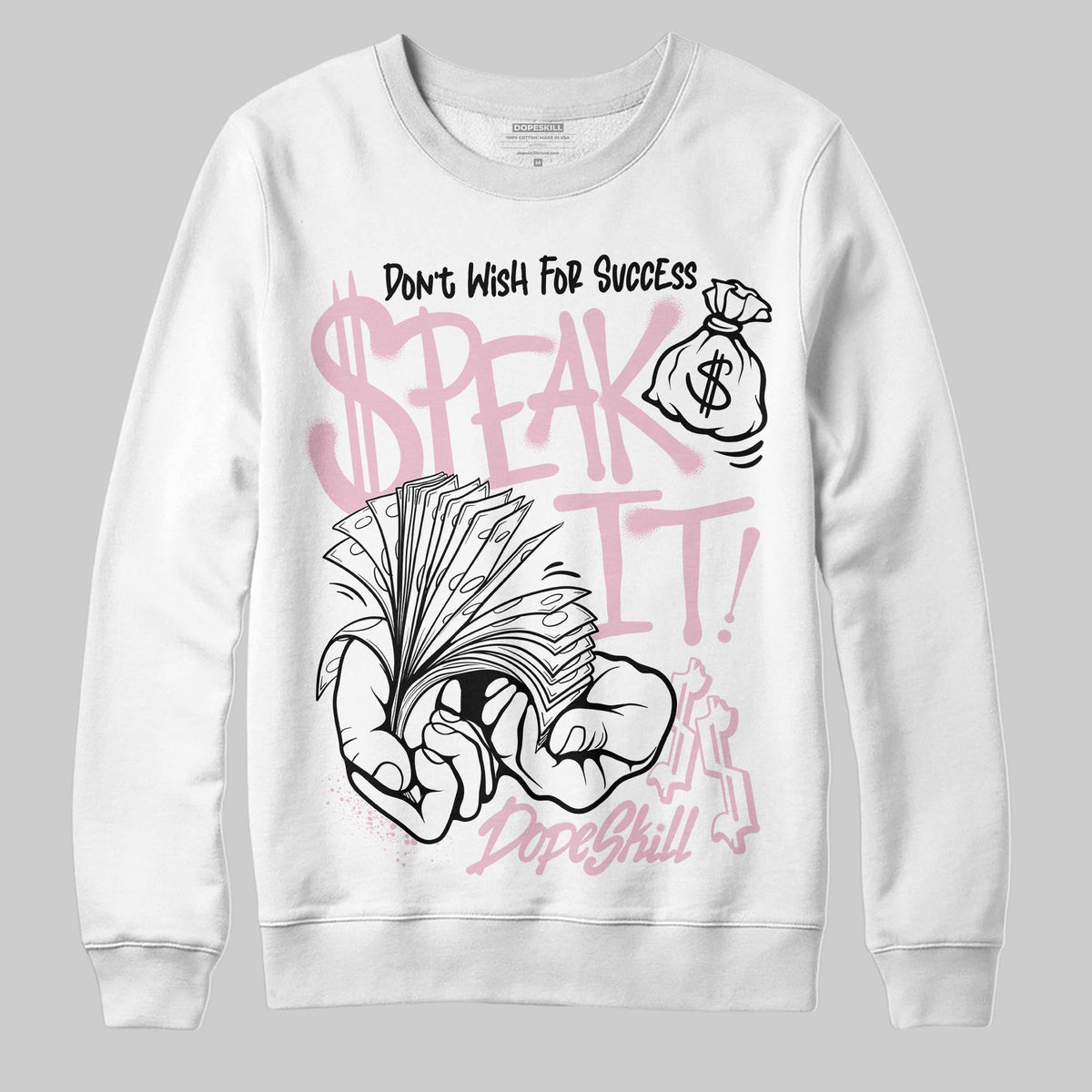 35th Anniversary 5s DopeSkill Sweatshirt Speak It Graphic