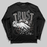 Cave Stone 4s DopeSkill Long Sleeve T-Shirt Trust No One Graphic