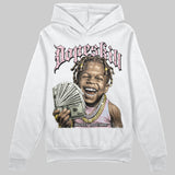 Medium Soft Pink 4s DopeSkill Hoodie Sweatshirt Money Loves Me Graphic