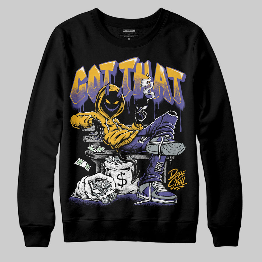 Lakers 4s DopeSkill Sweatshirt Got That Graphic