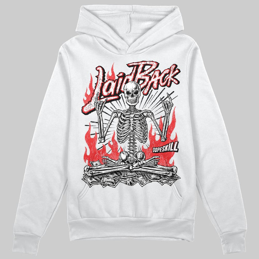Black/White 'Laid Back' DopeSkill Graphic Hoodie