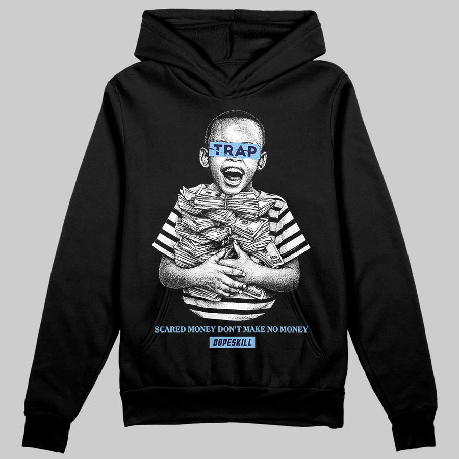 University Blue 'Scared Money Don't Make No Money' DopeSkill Graphic Hoodie