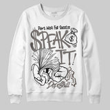 Cave Stone 4s DopeSkill Sweatshirt Speak It Graphic