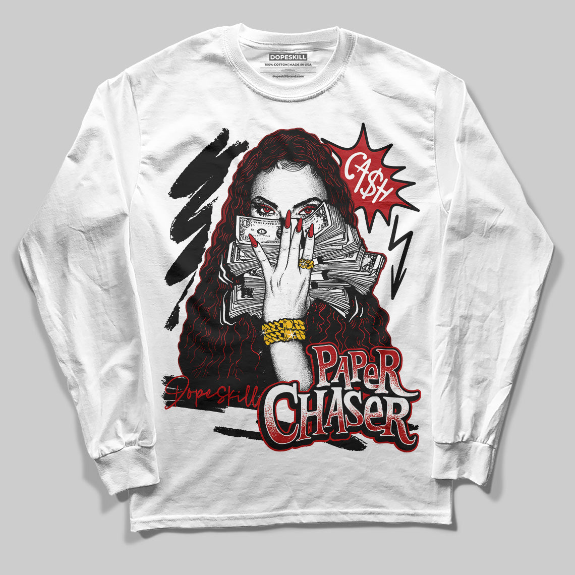 Flu Game 12s DopeSkill Long Sleeve T-Shirt NPC Graphic