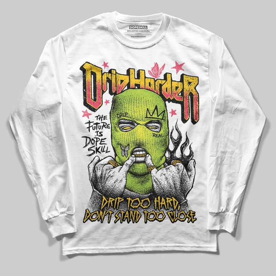 Yellow Collection DopeSkill Long Sleeve T-Shirt Drip Harder Graphic