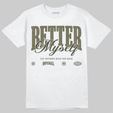 Medium Olive 3s DopeSkill T-Shirt Better Myself Graphic