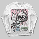 Medium Soft Pink 4s DopeSkill Long Sleeve T-Shirt Mystery Ghostly Grasp Graphic