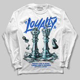 Royal Blue 'Loyalty' DopeSkill Graphic Long Sleeve T-Shirt