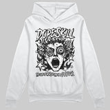 Black and White Collection DopeSkill Hoodie Sweatshirt Root of Evil Graphic