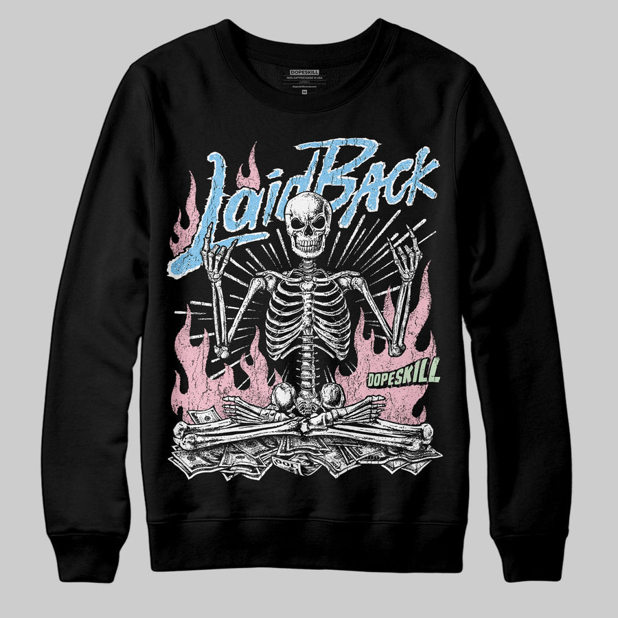 Medium Soft Pink 4s DopeSkill Sweatshirt Laid Back Graphic