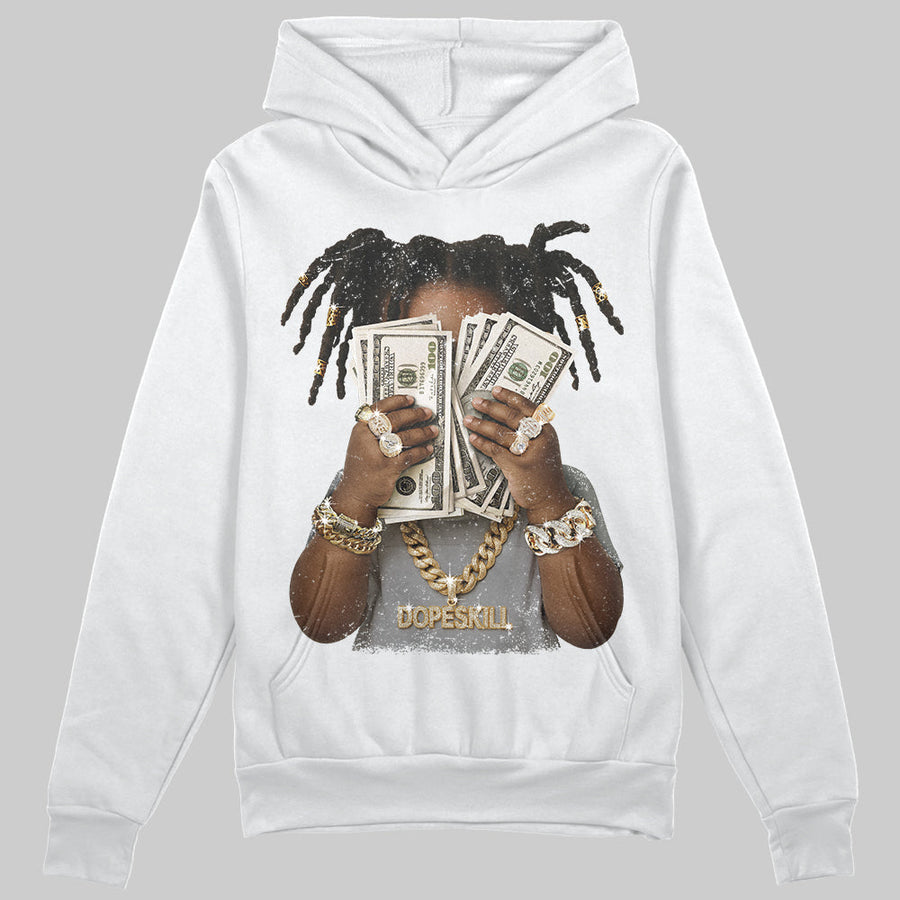 Wolf Grey 5s DopeSkill Hoodie Sweatshirt Rich Youth Graphic