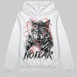 Wolf Grey 12s DopeSkill Hoodie Sweatshirt No Fear Graphic