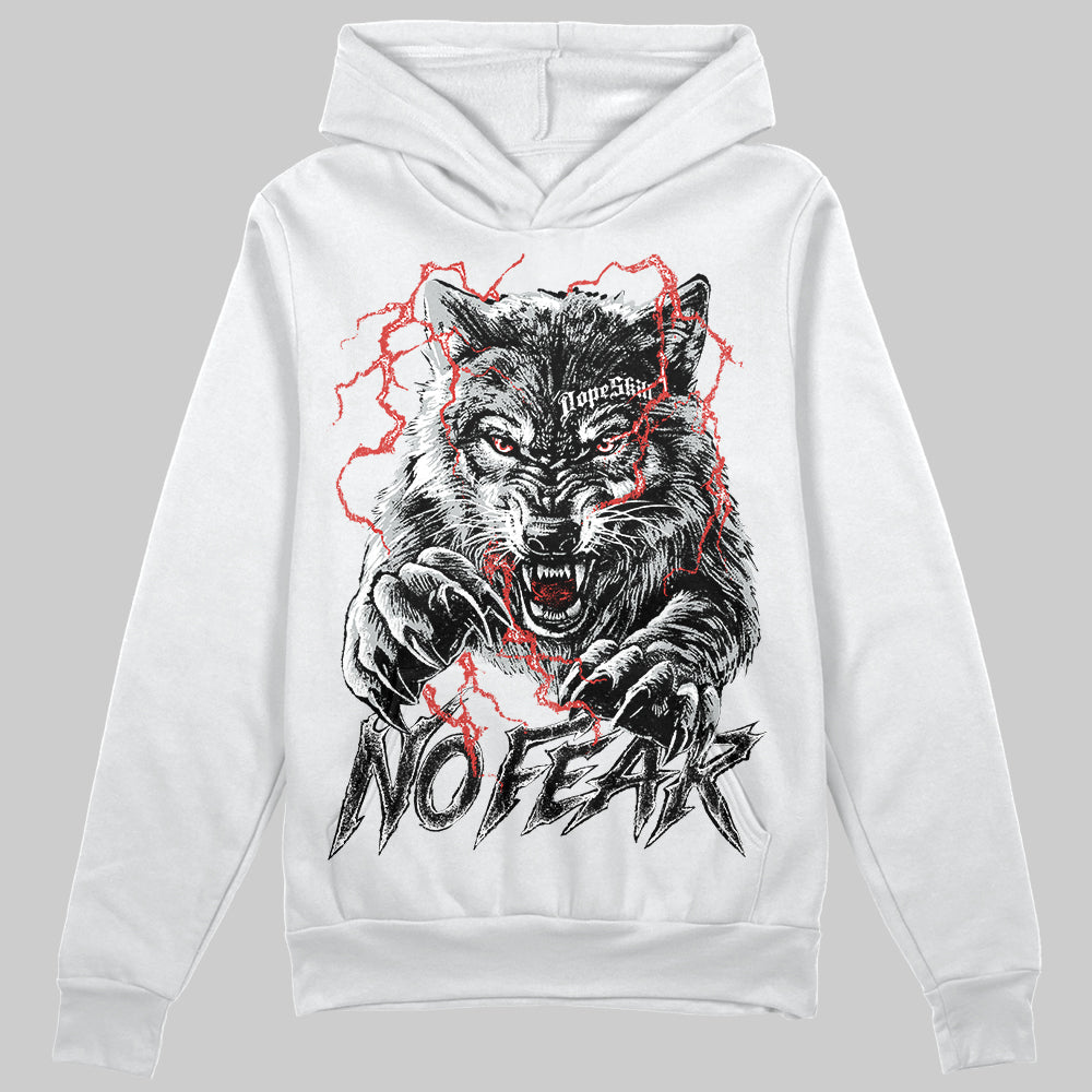 Wolf Grey 12s DopeSkill Hoodie Sweatshirt No Fear Graphic