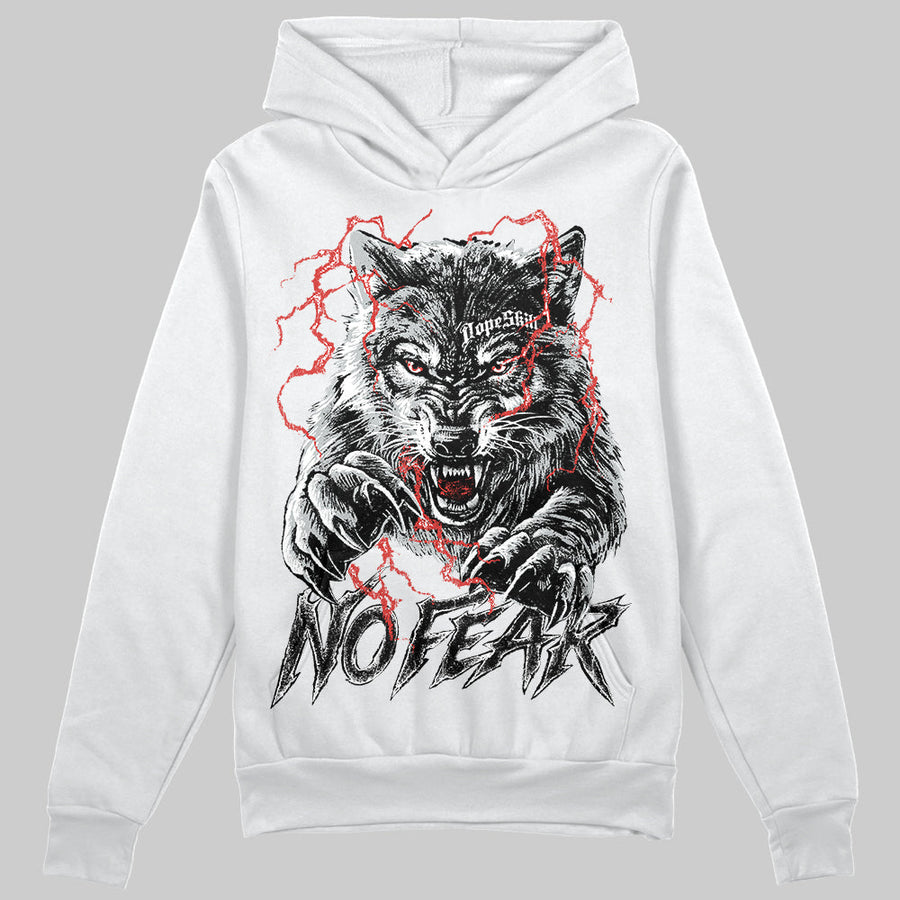 Wolf Grey 12s DopeSkill Hoodie Sweatshirt No Fear Graphic
