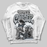 Wolf Grey 5s DopeSkill Long Sleeve T-Shirt Paper Chaser Boy Graphic