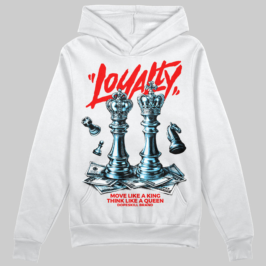 Red 'Loyalty' DopeSkill Graphic Hoodie