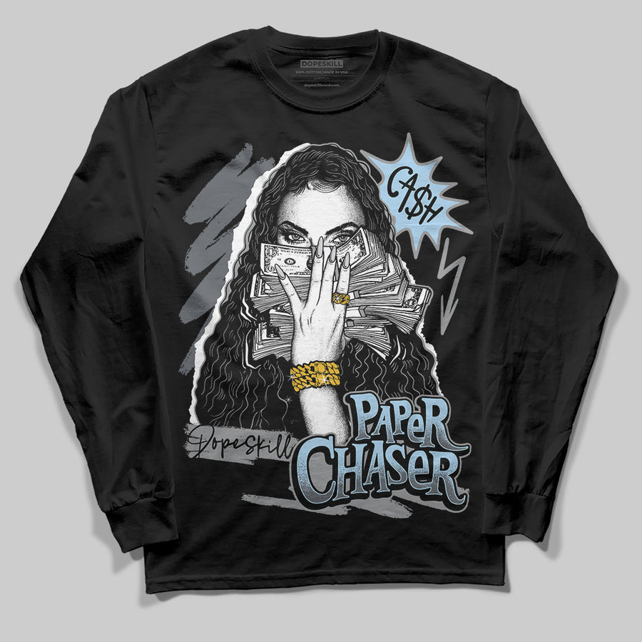 Wolf Grey 5s DopeSkill Long Sleeve T-Shirt NPC Graphic