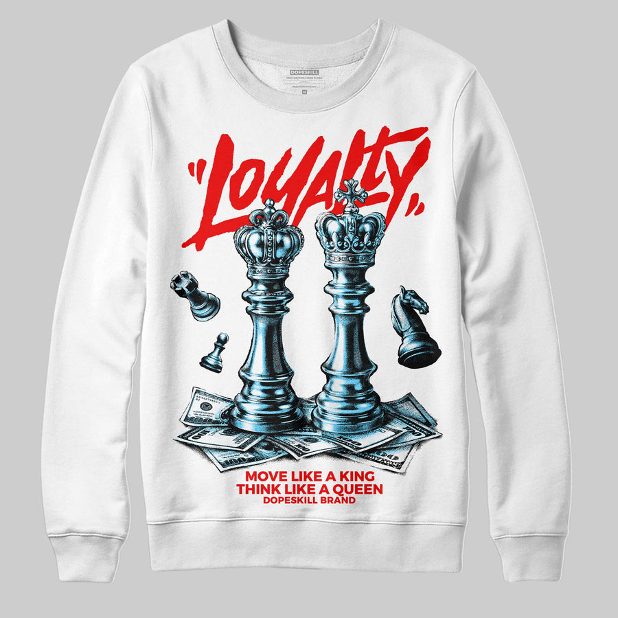 Red 'Loyalty' DopeSkill Graphic Sweatshirt