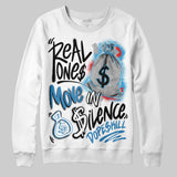 Rare Air 3s DopeSkill Sweatshirt Real Ones Move In Silence Graphic