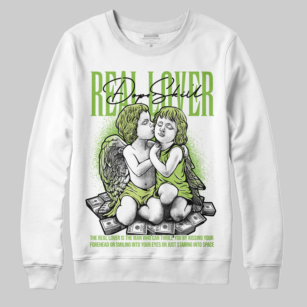 Max 95 OG 'Neon' DopeSkill Sweatshirt Real Lover Graphic