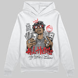 Grey 'All Hustle No Luck' DopeSkill Graphic Hoodie