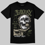 Olive 'Jealousy' DopeSkill Graphic T-Shirt