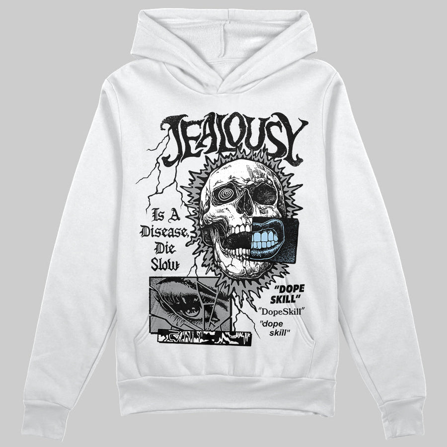 Wolf Grey 5s DopeSkill Hoodie Sweatshirt Jealousy Graphic