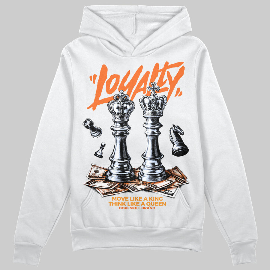 Orange 'Loyalty' DopeSkill Graphic Hoodie
