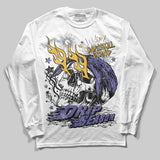 Lakers 4s DopeSkill Long Sleeve T-Shirt Drip Season Graphic