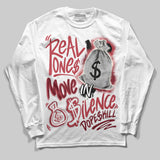 Valentine’s Day 4s DopeSkill Long Sleeve T-Shirt Real Ones Move In Silence Graphic