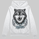 Wolf Grey 5s DopeSkill Hoodie Sweatshirt Wolf Grey Graphic
