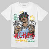 Clips 1s DopeSkill T-Shirt All Hustle No Luck Graphic