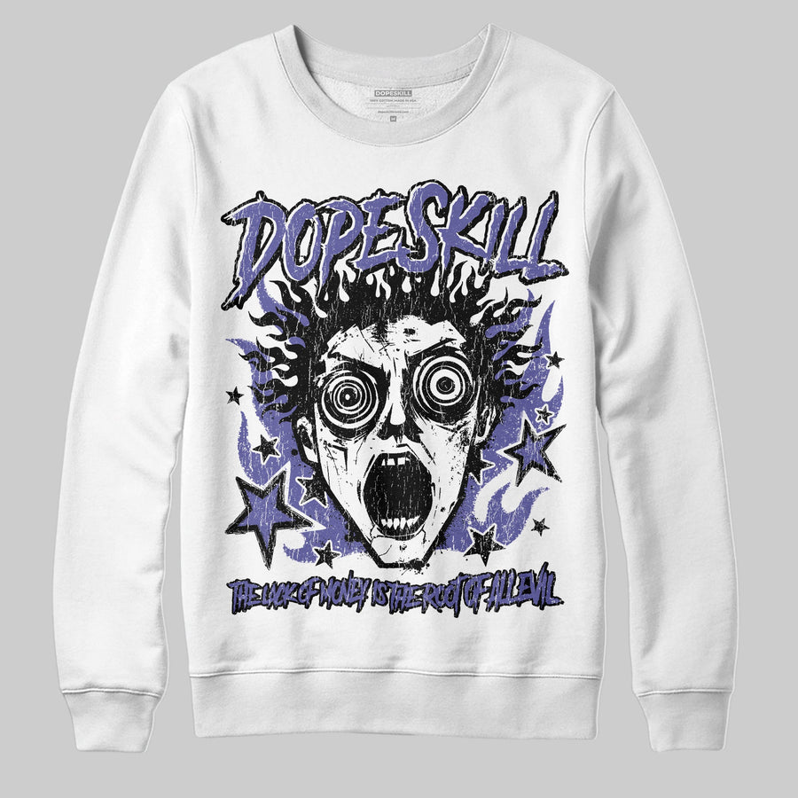Lakers 4s DopeSkill Sweatshirt Root of Evil Graphic