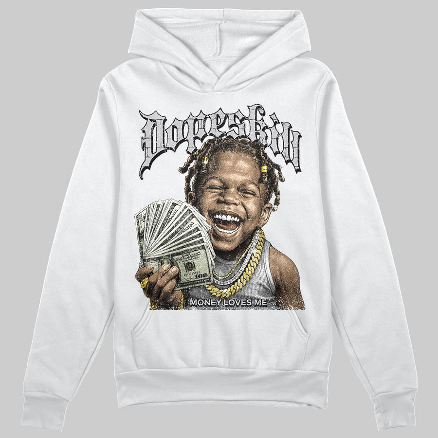 Grey 'Money Loves Me' DopeSkill Graphic Hoodie