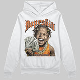 Orange 'Money Loves Me' DopeSkill Graphic Hoodie