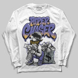 Lakers 4s DopeSkill Long Sleeve T-Shirt Paper Chaser Boy Graphic