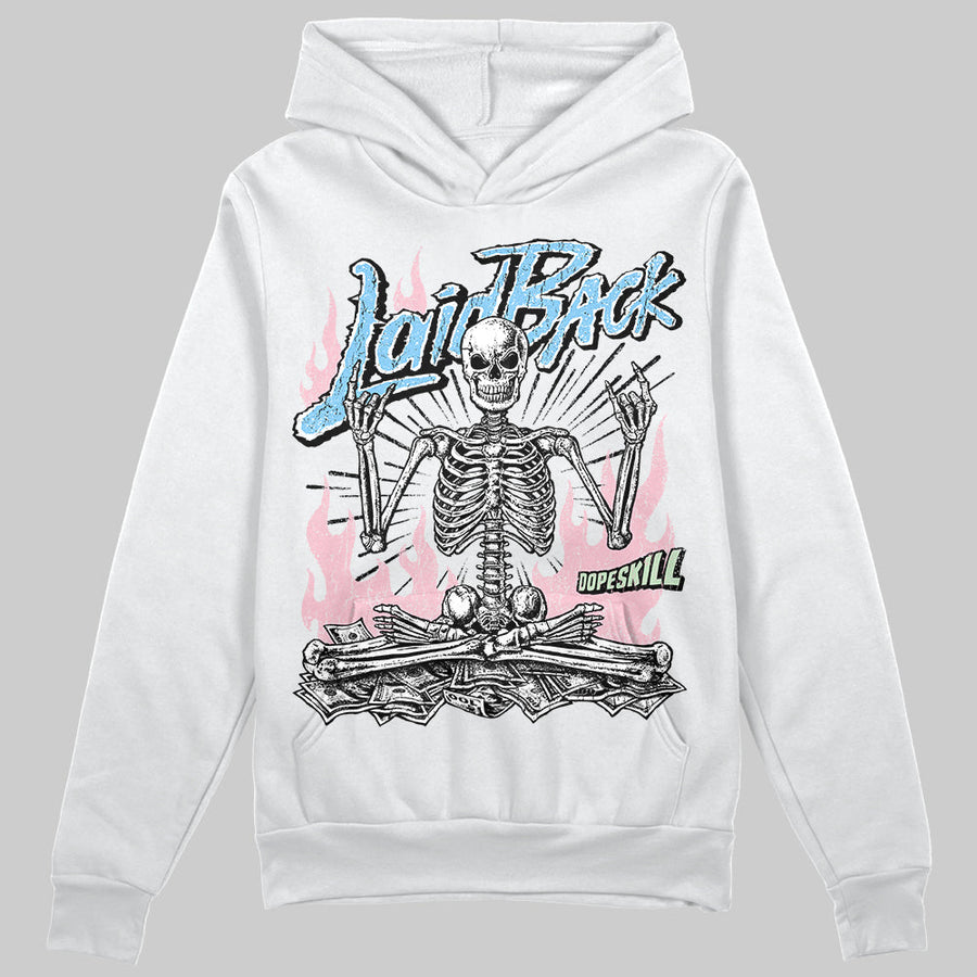 Medium Soft Pink 4s DopeSkill Hoodie Sweatshirt Laid Back Graphic