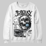 Wolf Grey 5s DopeSkill Sweatshirt Jealousy Graphic